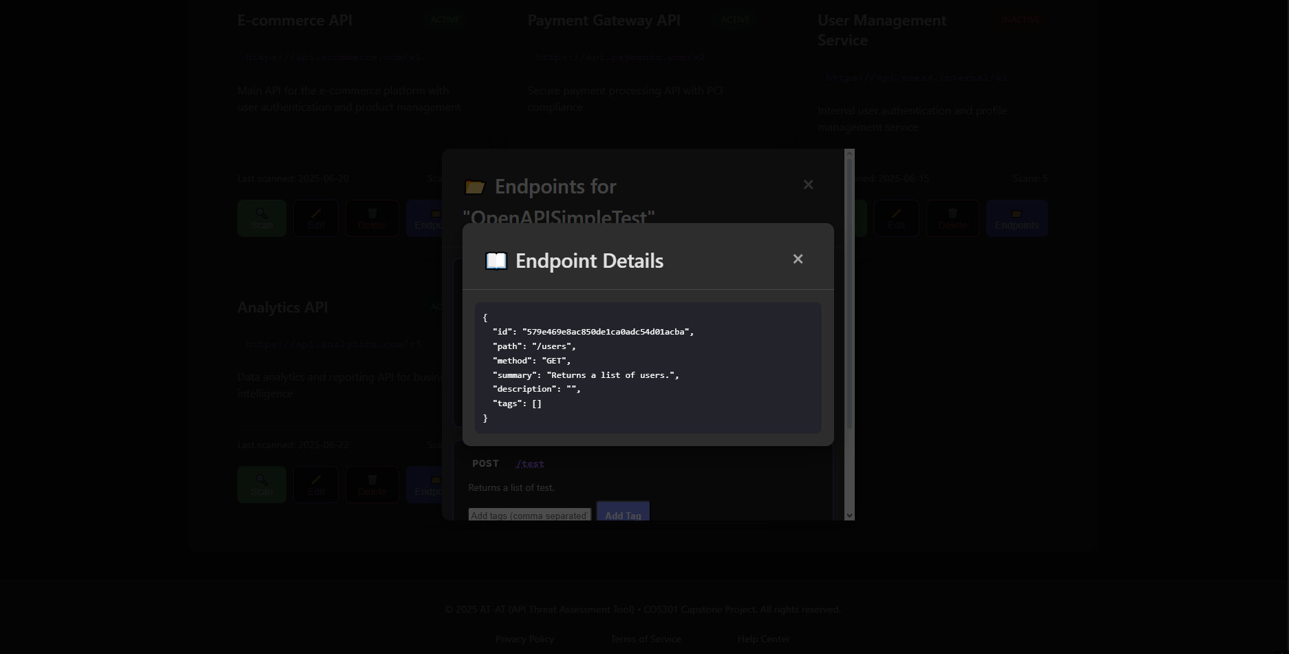 Endpoint Details