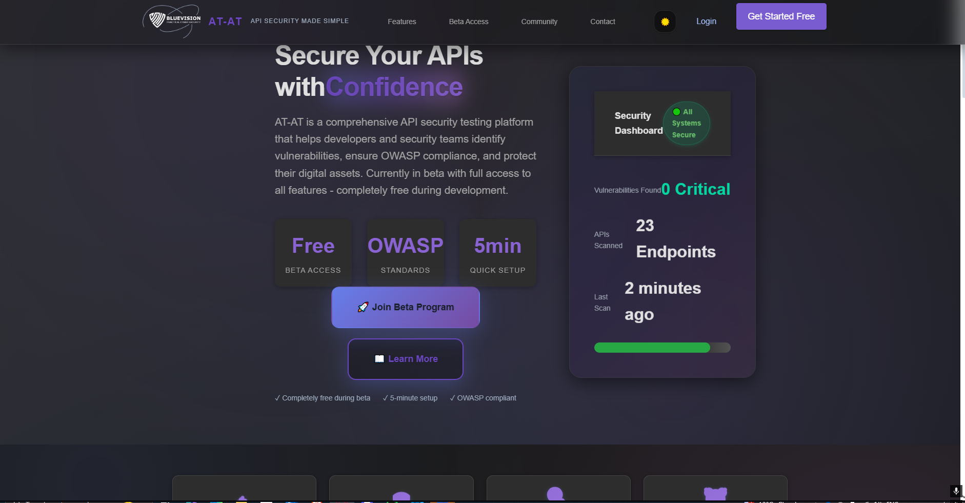 Landing Page